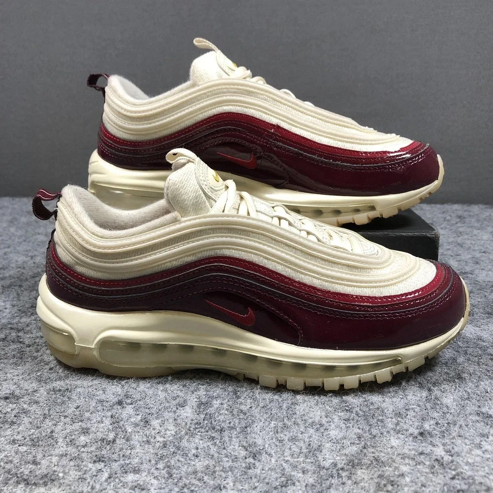 Nike Women's Air Max 97 DQ8582-600 Dark Beetroot/Coconut Milk Size 8.5